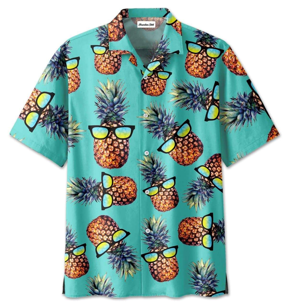 Pineapple Wear Sunglasses Tropical Hawaiian Shirt Pineapple Wear Sunglasses Tropical Hawaiian Shirt