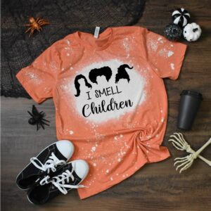 I Smell Children Halloween Bleached Shirt 1 16334238687203b3027d.jpeg
