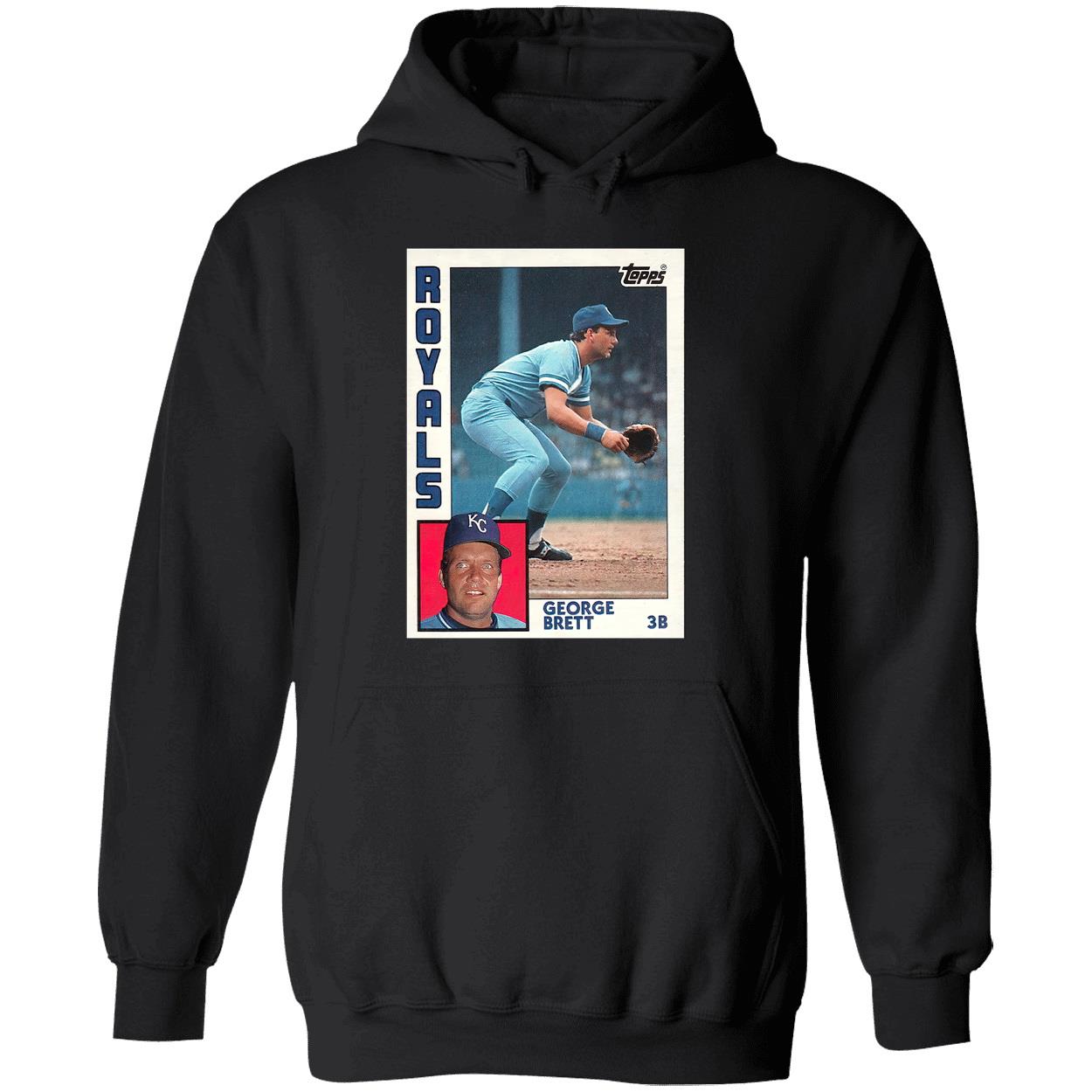 1984 Topps Baseball George Brett Royals Shirt 1984 Topps Baseball George Brett Royals Shirt