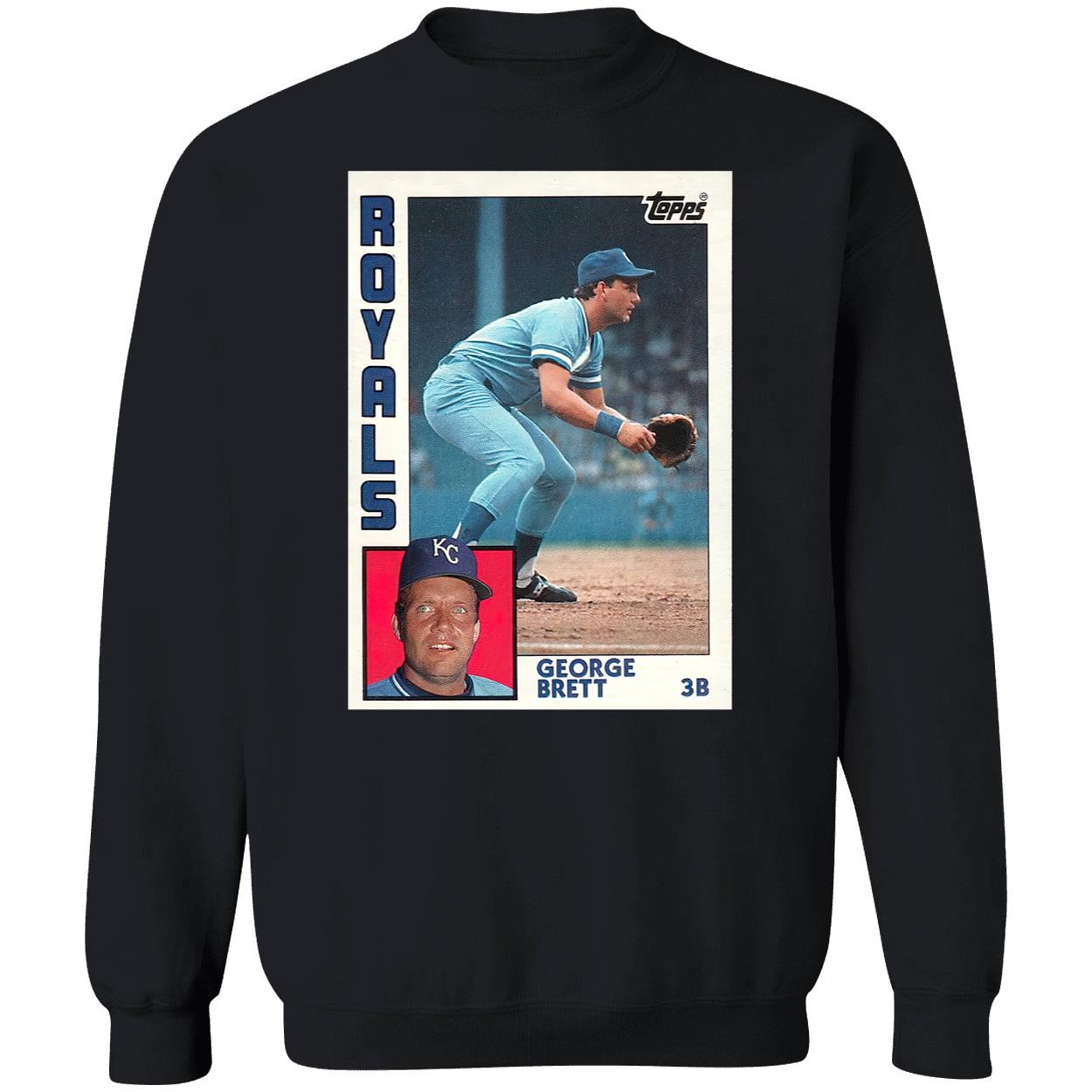 1984 Topps Baseball George Brett Royals Shirt 1984 Topps Baseball George Brett Royals Shirt