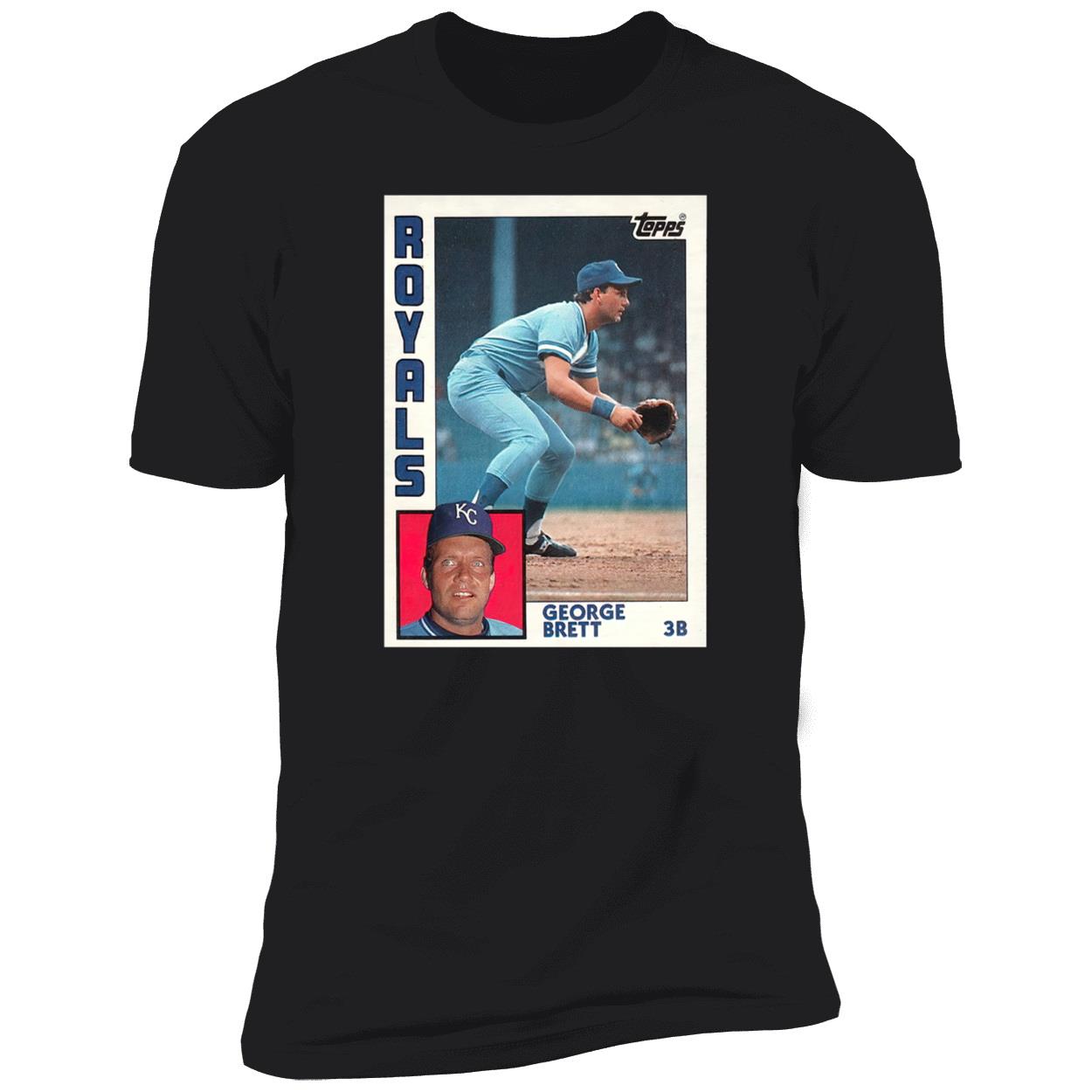 1984 Topps Baseball George Brett Royals Shirt 1984 Topps Baseball George Brett Royals Shirt