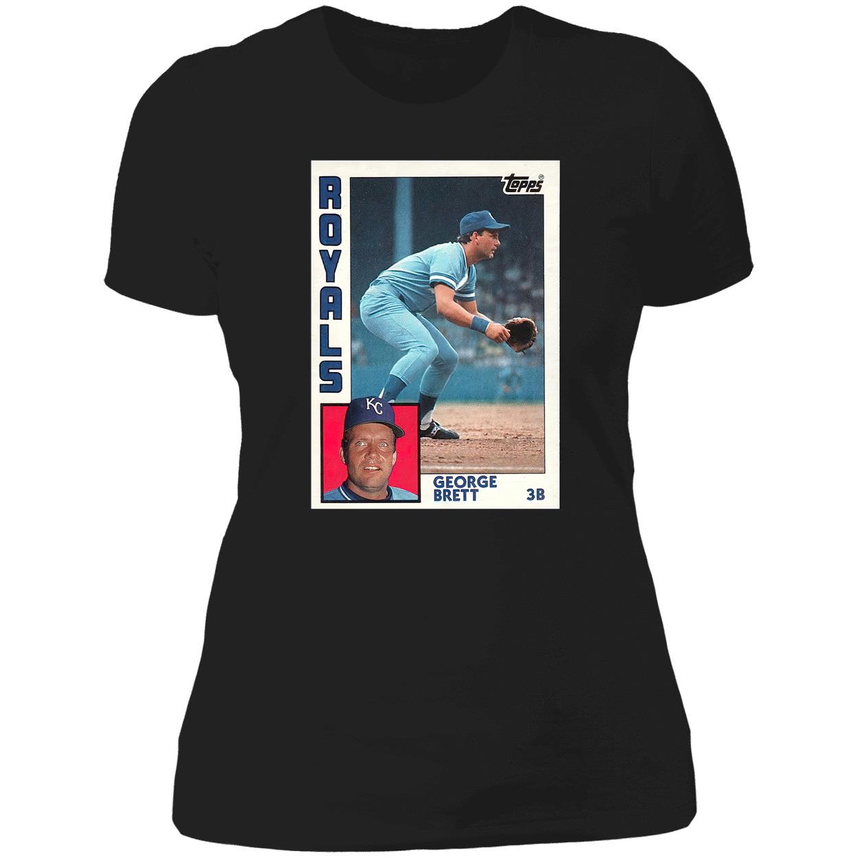1984 Topps Baseball George Brett Royals Shirt 1984 Topps Baseball George Brett Royals Shirt