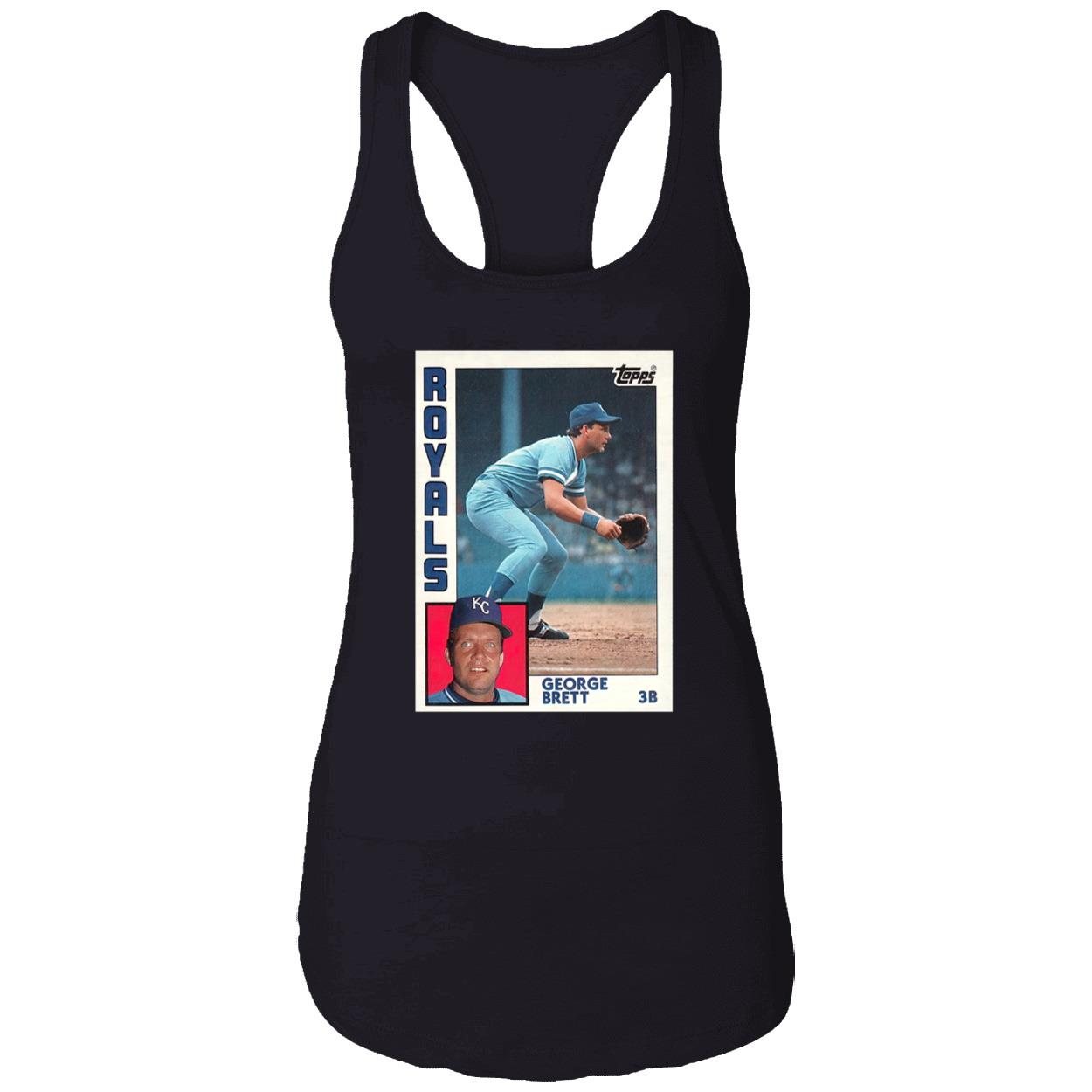 1984 Topps Baseball George Brett Royals Shirt 1984 Topps Baseball George Brett Royals Shirt