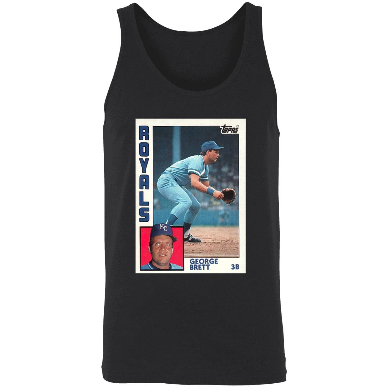 1984 Topps Baseball George Brett Royals Shirt 1984 Topps Baseball George Brett Royals Shirt