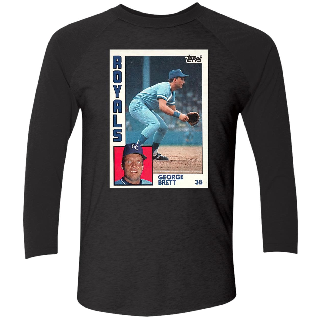 1984 Topps Baseball George Brett Royals Shirt 1984 Topps Baseball George Brett Royals Shirt