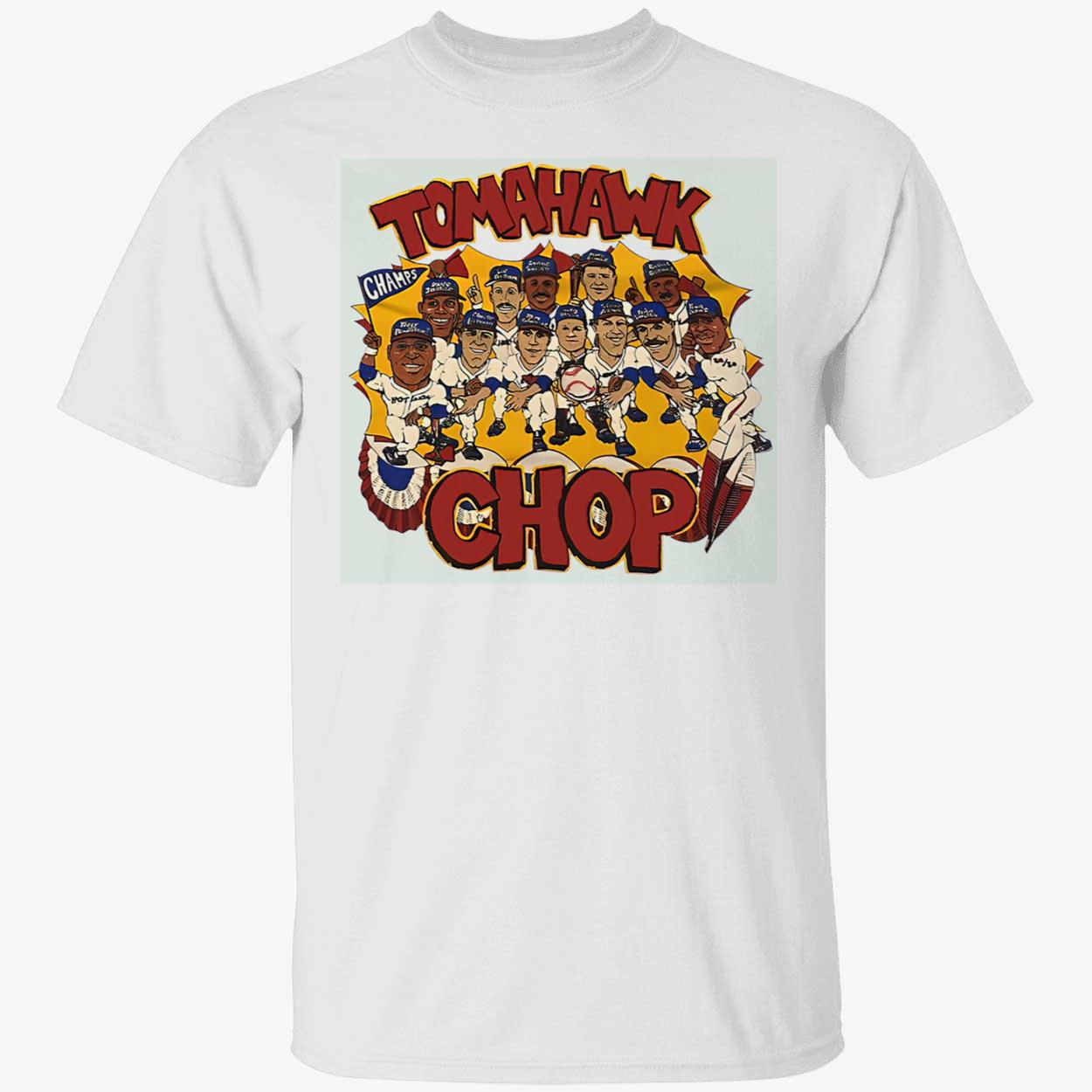 1991 Atlanta Braves Tomahawk Champs Vintage Shirt 1991 Atlanta Braves Tomahawk Champs Vintage Shirt
