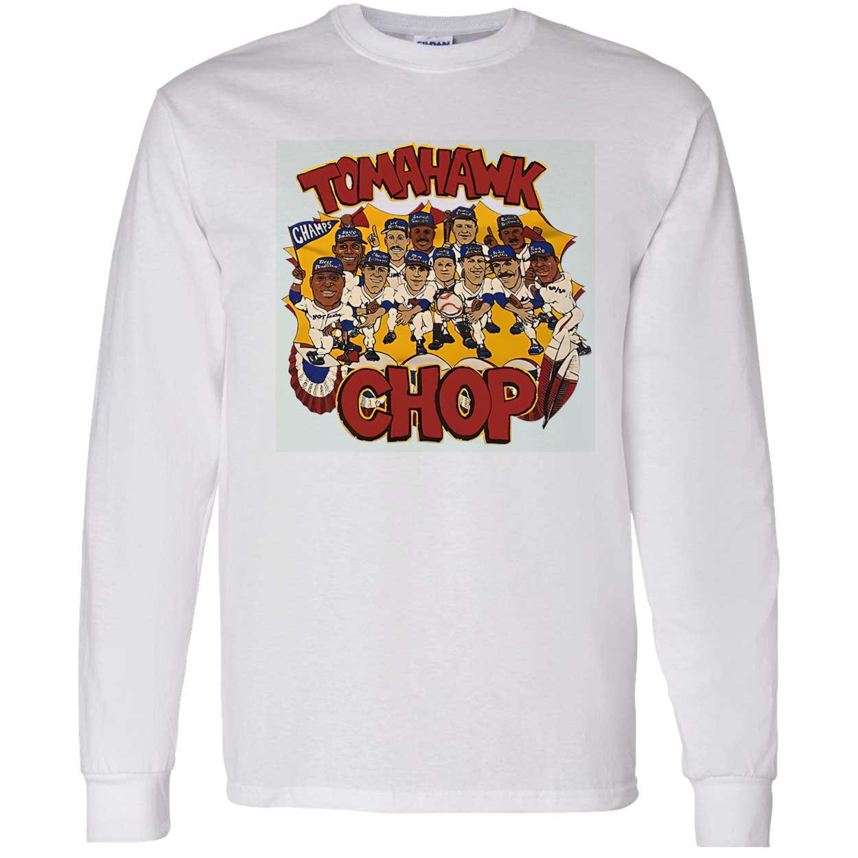1991 Atlanta Braves Tomahawk Champs Vintage Shirt 1991 Atlanta Braves Tomahawk Champs Vintage Shirt