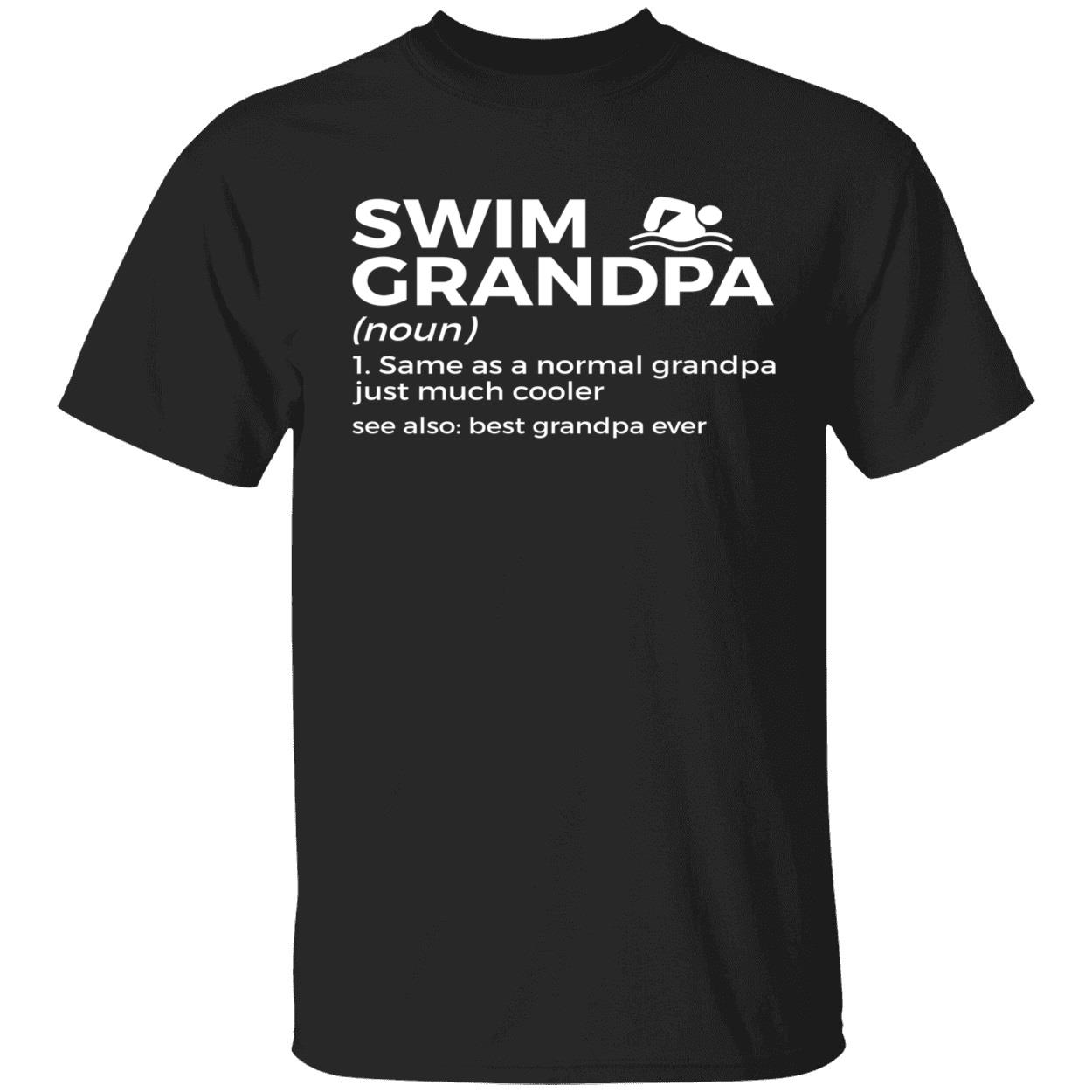 Swim Grandpa Same As A Normal Grandpa Just Much Cooler Shirt Swim Grandpa Same As A Normal Grandpa Just Much Cooler Shirt