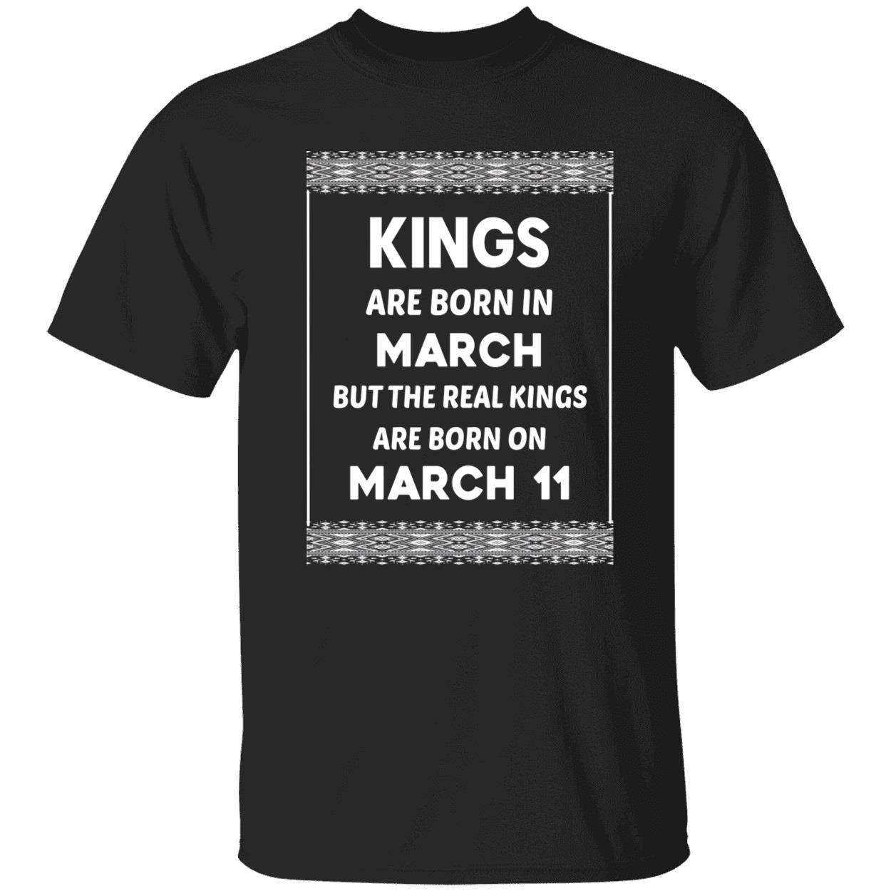 Birthday King White March 11 11Th Shirt Birthday King White March 11 11Th Shirt
