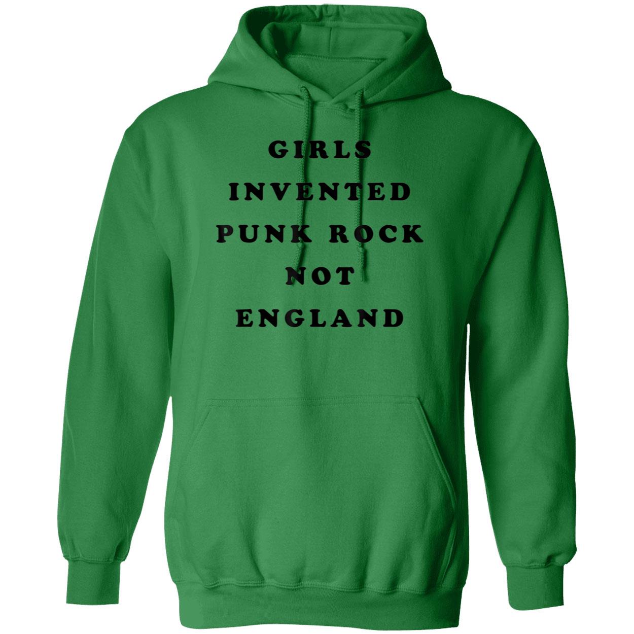 Girls Invented Punk Rock England Shirt Girls Invented Punk Rock England Shirt