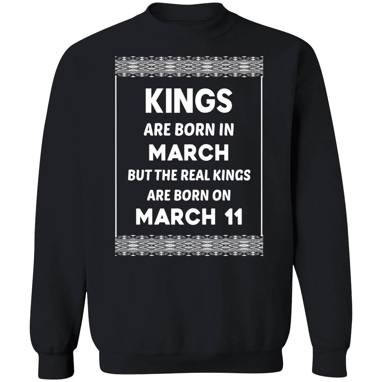 Birthday King White March 11 11Th Shirt Birthday King White March 11 11Th Shirt