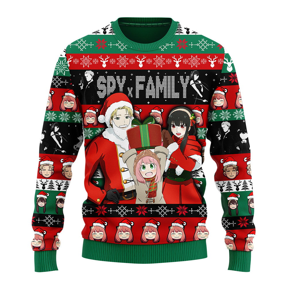 Spy X Family Ugly Christmas Sweater Spy X Family Ugly Christmas Sweater