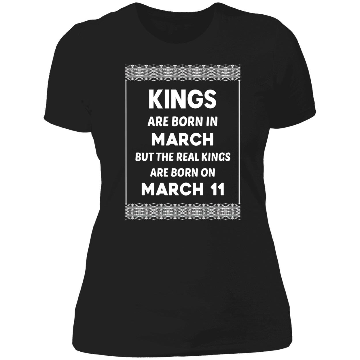 Birthday King White March 11 11Th Shirt Birthday King White March 11 11Th Shirt
