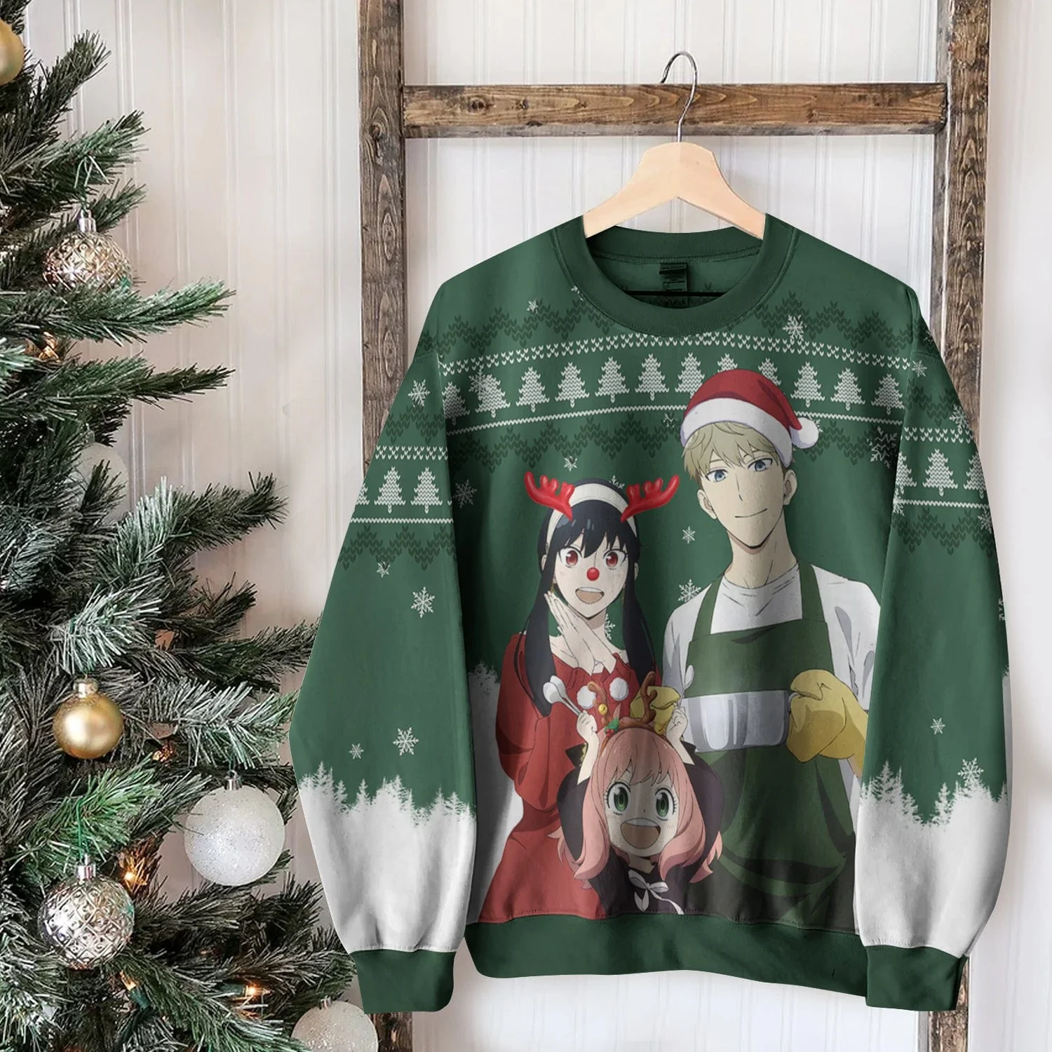 Spy X Family Christmas Sweater Spy X Family Christmas Sweater