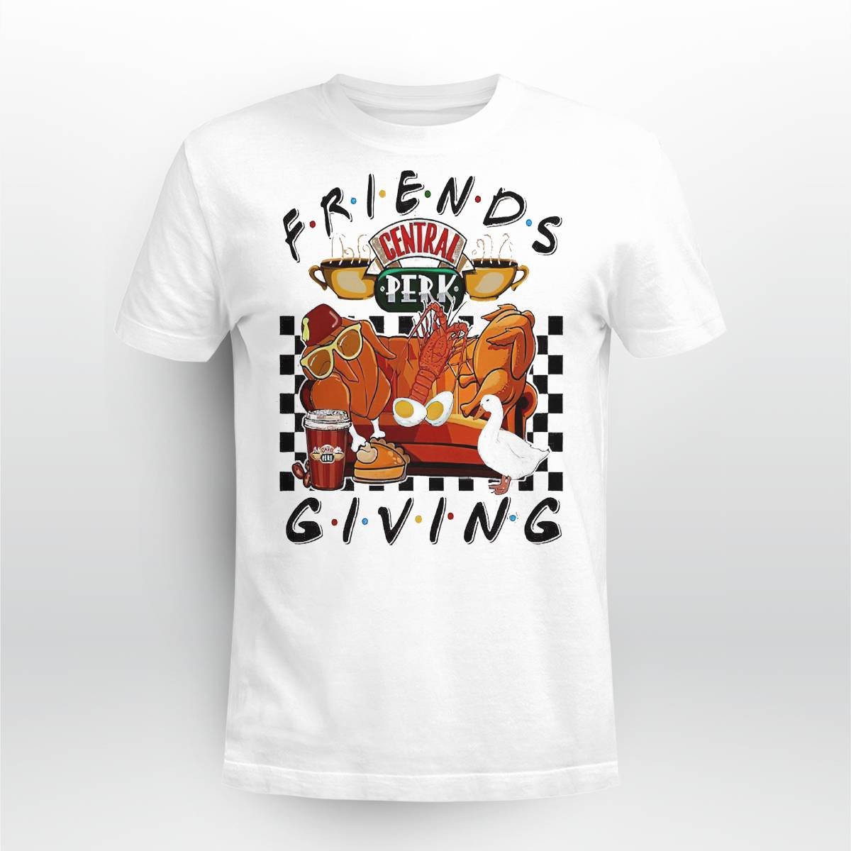 Central Perk Friends Giving Shirt Central Perk Friends Giving Shirt