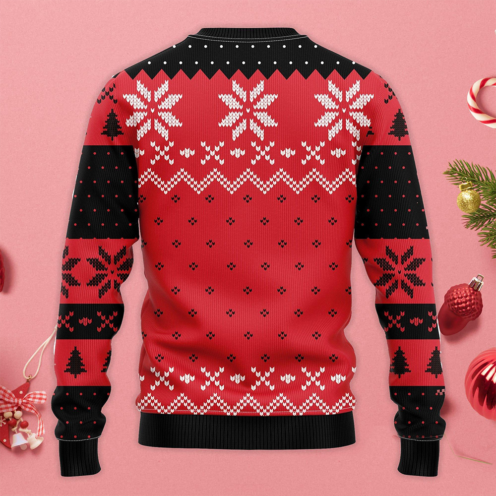 Gingerbread Bite Me Christmas Sweater Gingerbread Bite Me Christmas Sweater
