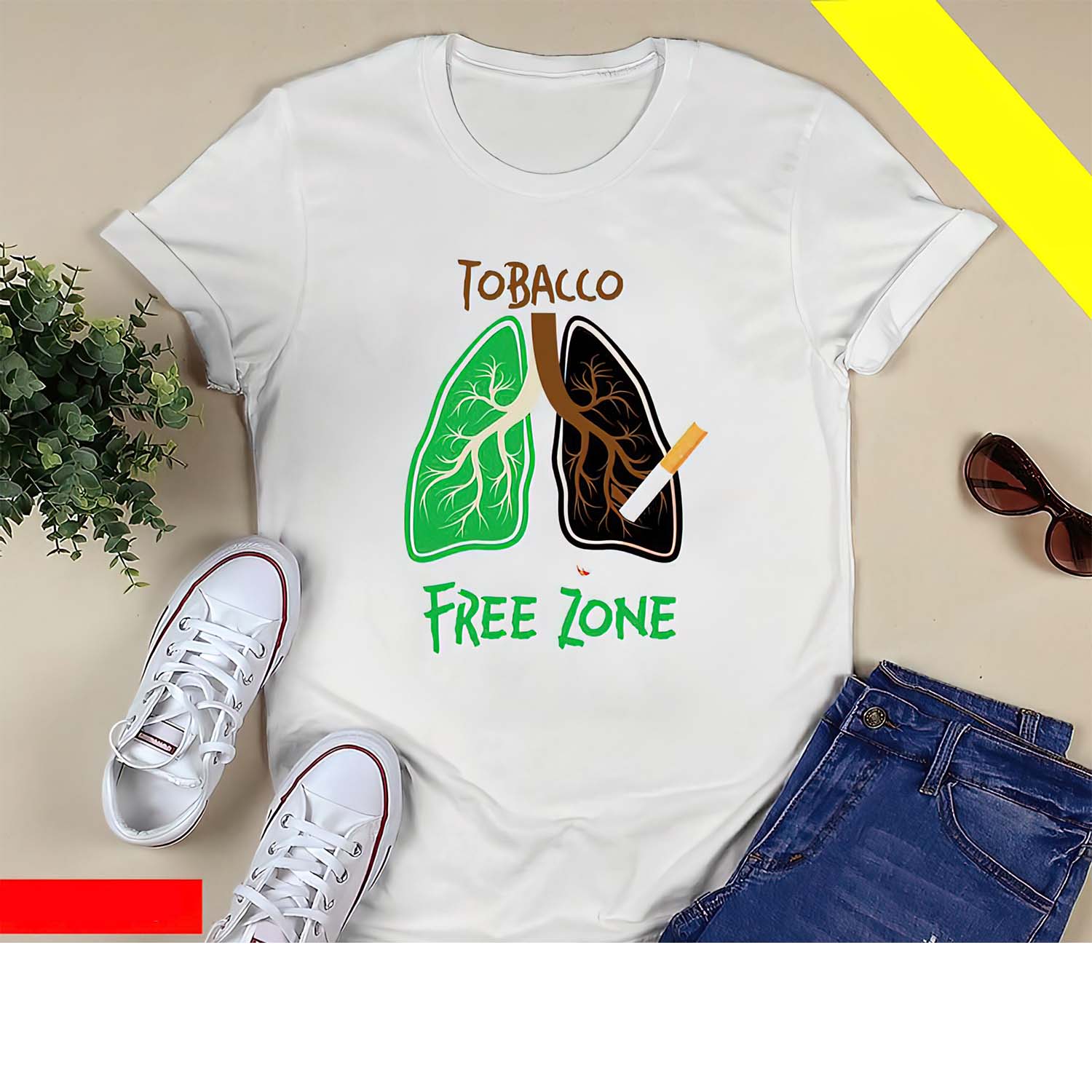 Tobacco Free Zone Shirt Tobacco Free Zone Shirt