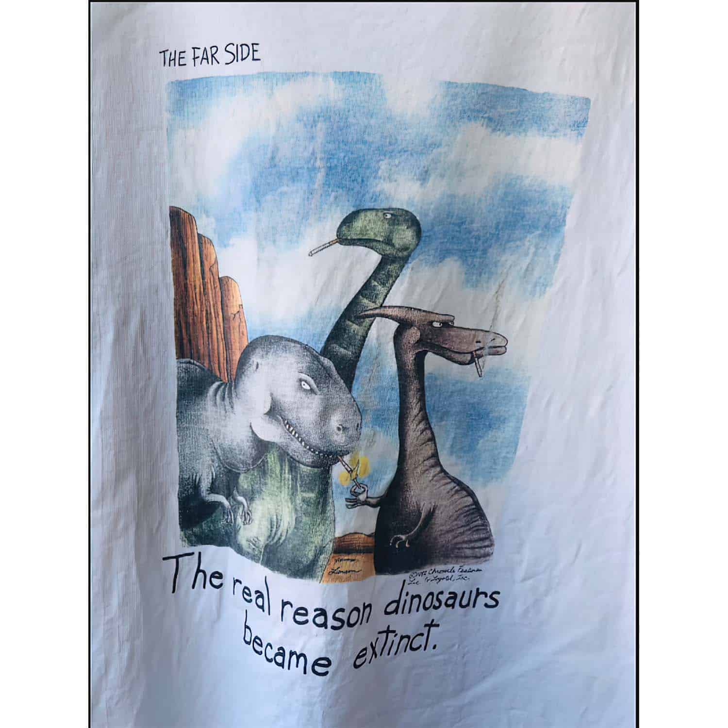 The Real Reason Dinosaurs Became Extinct Shirt The Real Reason Dinosaurs Became Extinct Shirt