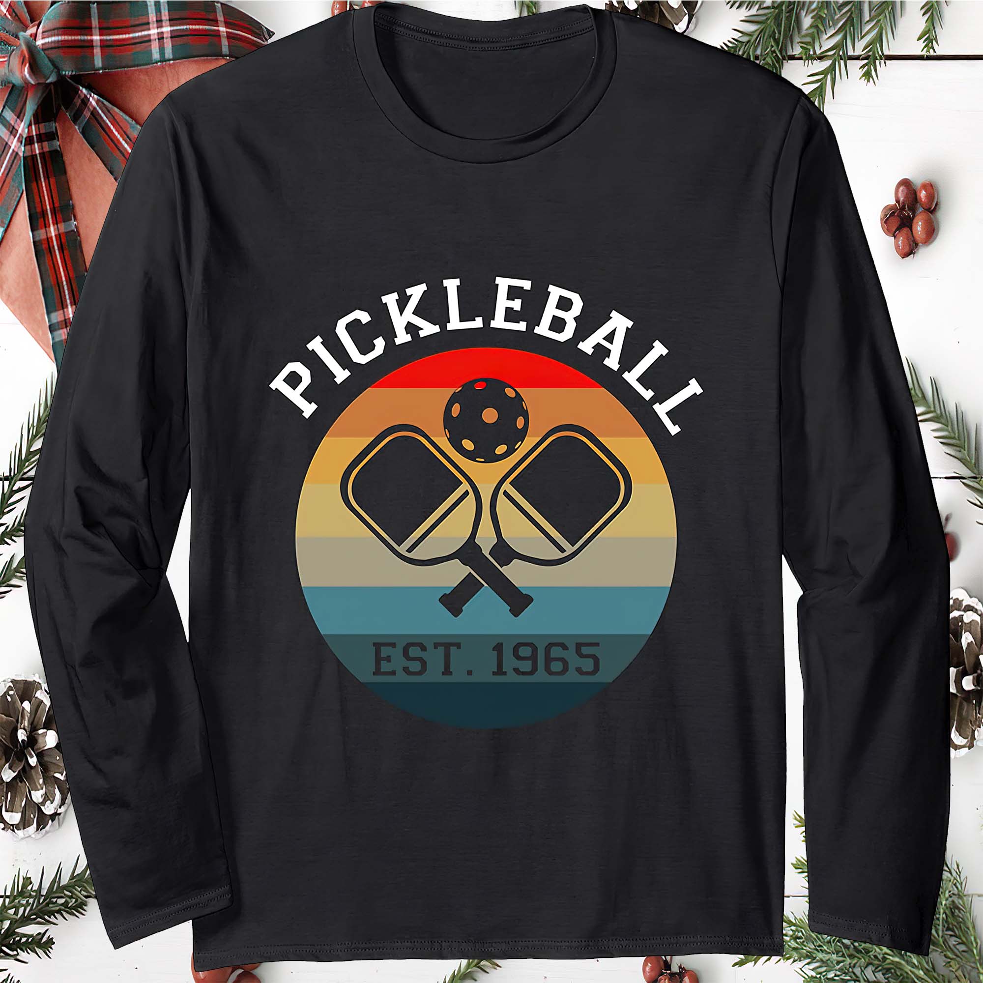 Pickleball Est 1965 Vintage Sweatshirt Pickleball Est 1965 Vintage Sweatshirt