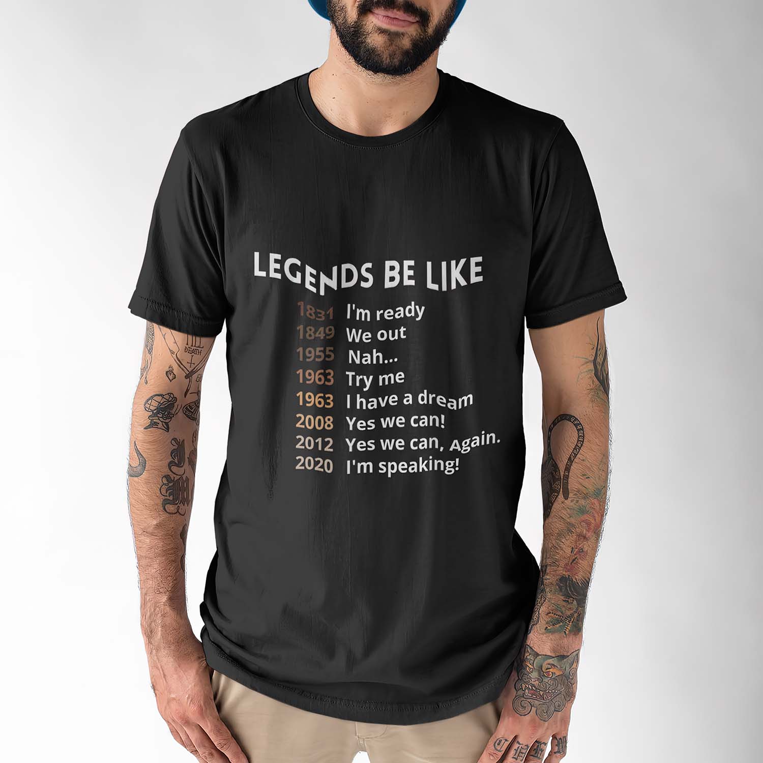 Legends Be Like 1831 I’M Ready 1849 We Out 1955 Nah Shirt Legends Be Like 1831 I’M Ready 1849 We Out 1955 Nah Shirt