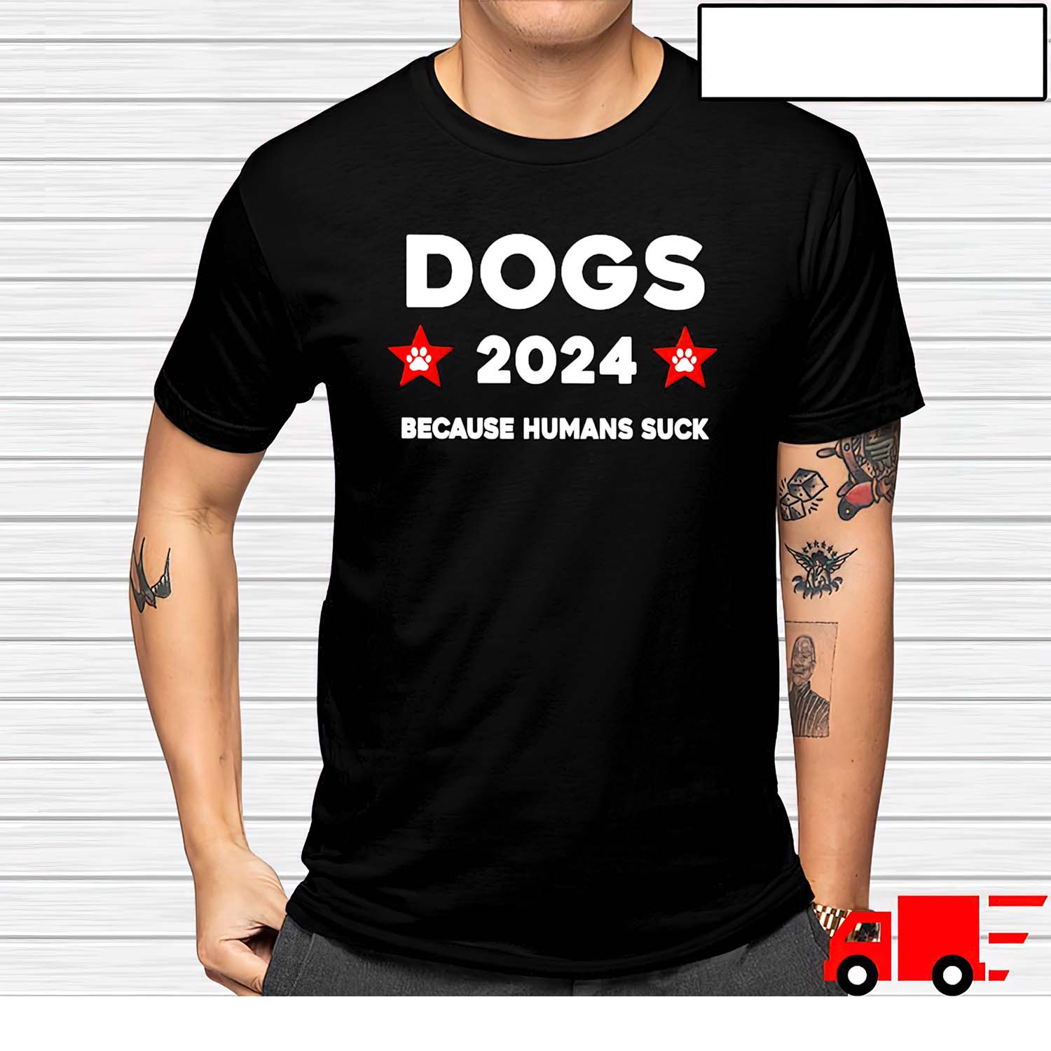 Dogs 2024 Because Humans Suck Shirt Dogs 2024 Because Humans Suck Shirt