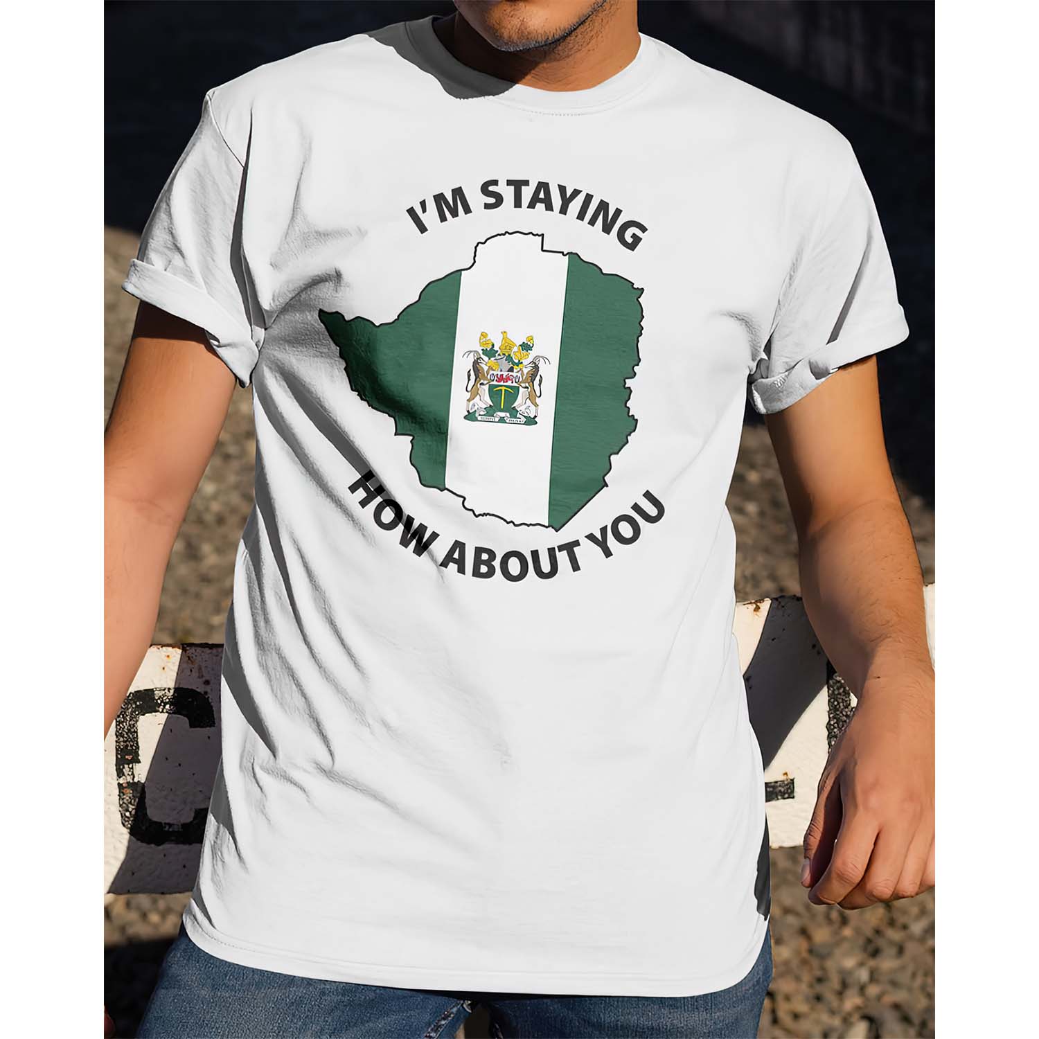 Rhodesian I’M Staying How About You Shirt Rhodesian I’M Staying How About You Shirt