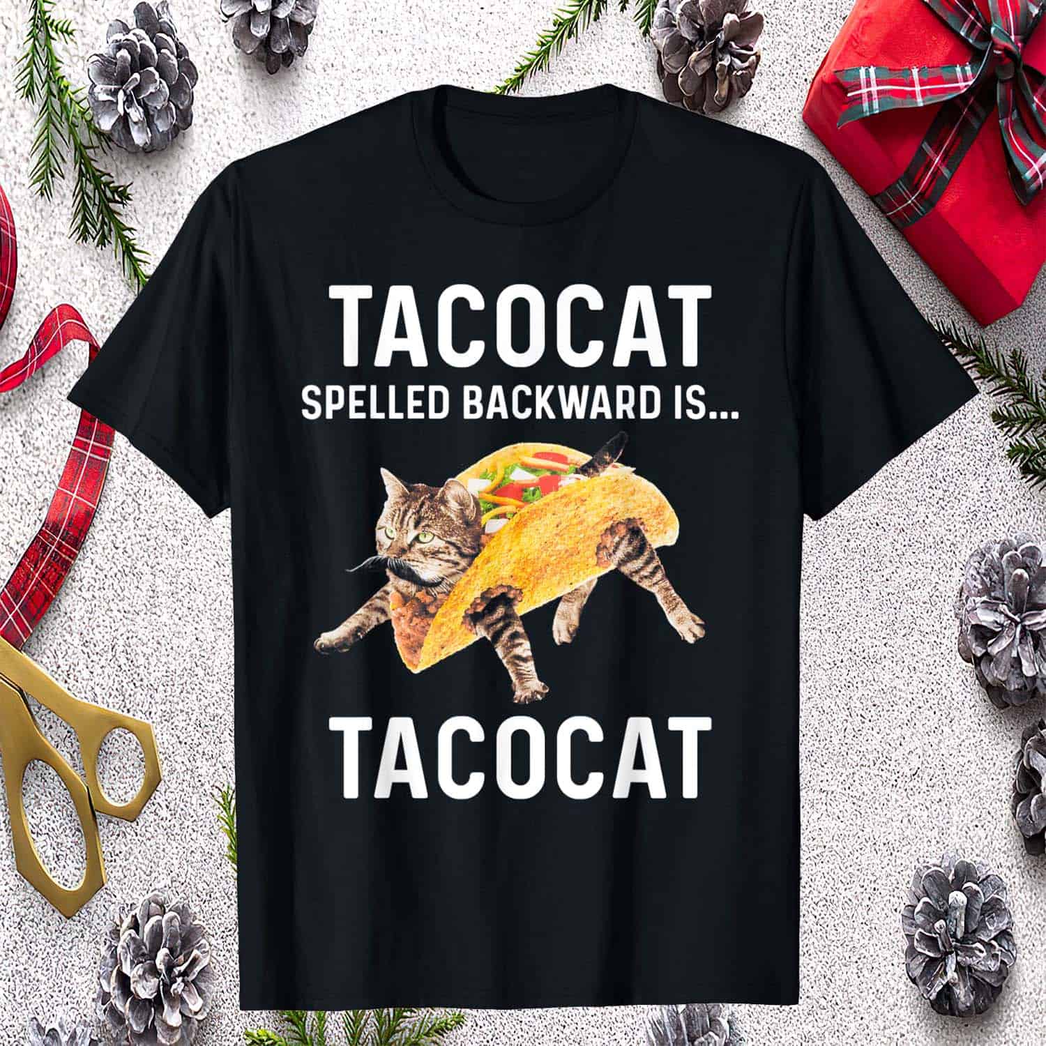 Tacocat Spelled Backwards Is Tacocat Shirt