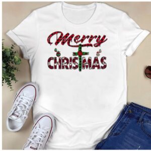 Merry Xmas Cross Christmas Shirt