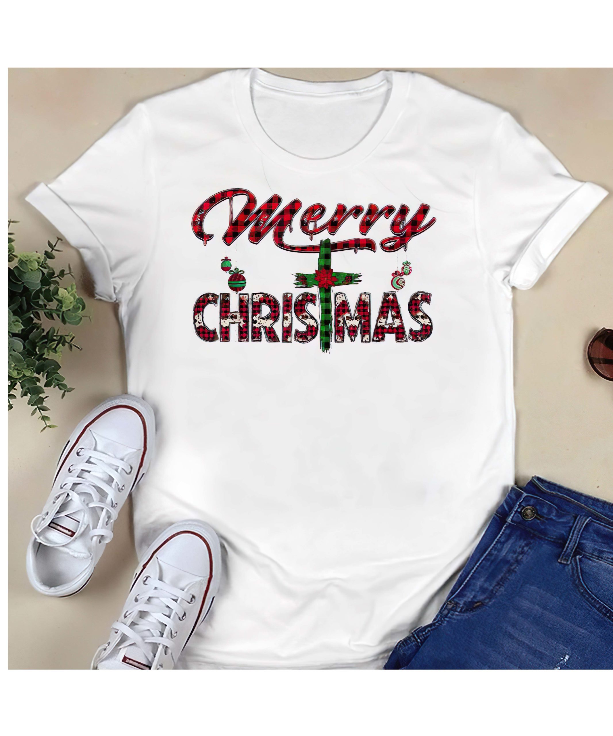 Merry Xmas Cross Christmas Shirt Merry Xmas Cross Christmas Shirt
