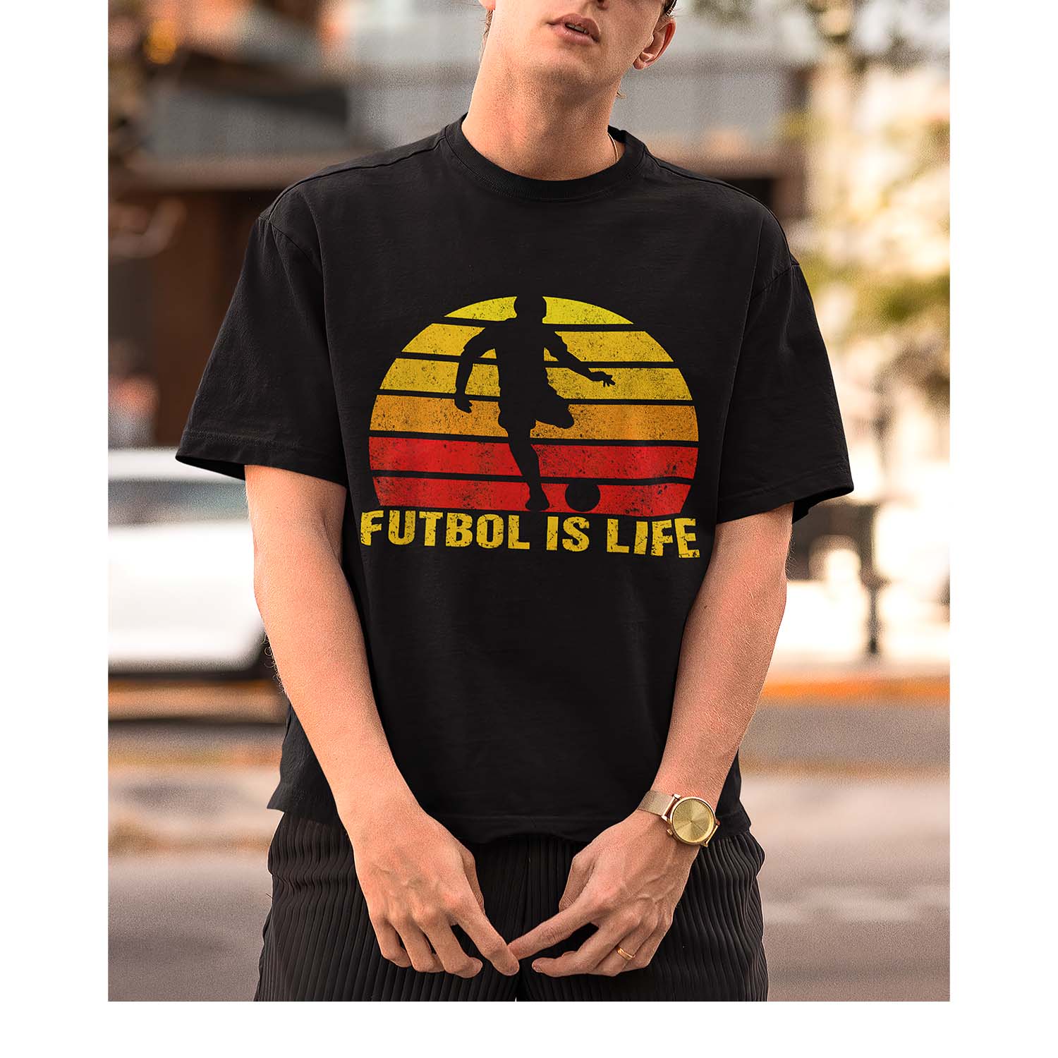 Futbol Is Life Vintage Shirt