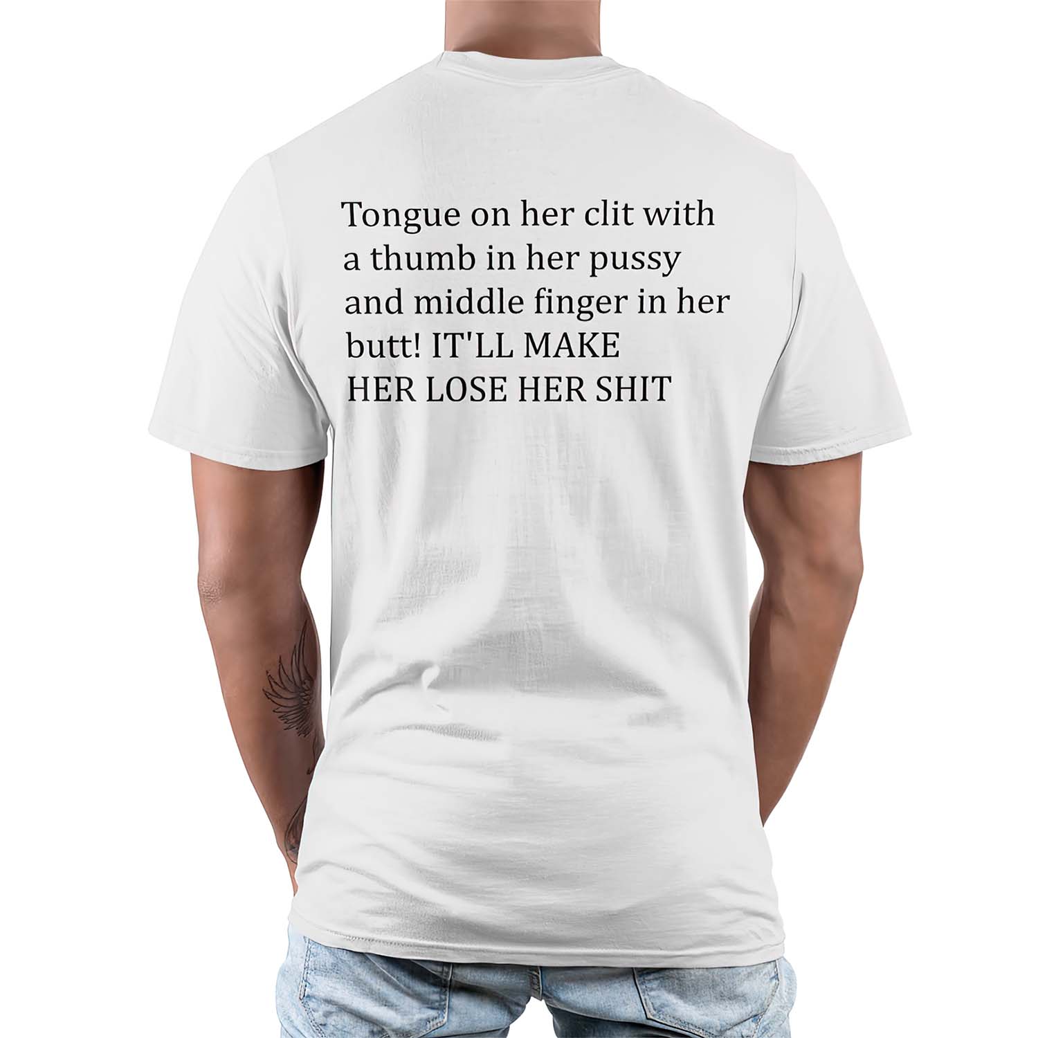 Tongue On Her Cl*T With A Thumb In Her P*Ssy And Middle Finger In Her B*Tt It’Ll Make Her Lose Her Sh*T Shirt Tongue On Her Cl*T With A Thumb In Her P*Ssy And Middle Finger In Her B*Tt It’Ll Make Her Lose Her Sh*T Shirt
