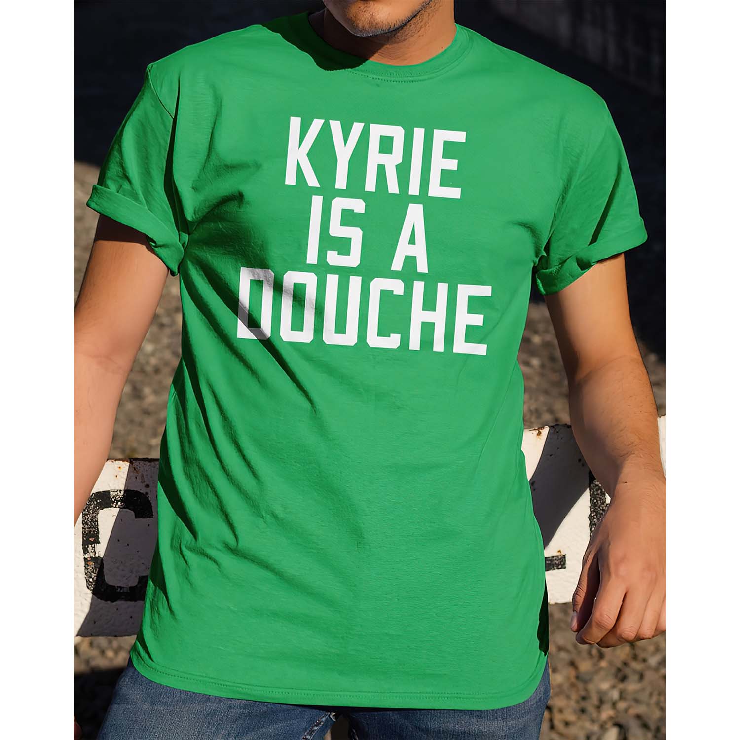 Kyrie Is A Douche Shirt Kyrie Is A Douche Shirt