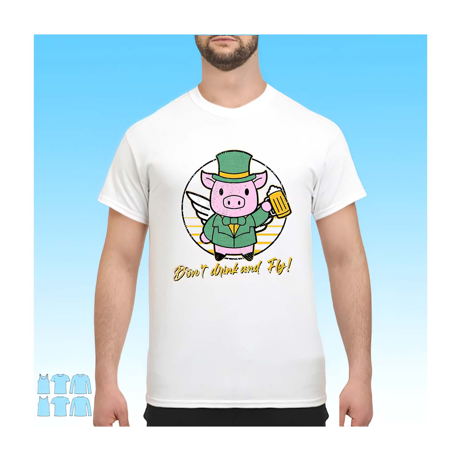 Pig Don’T Drink And Fly Shirt Pig Don’T Drink And Fly Shirt