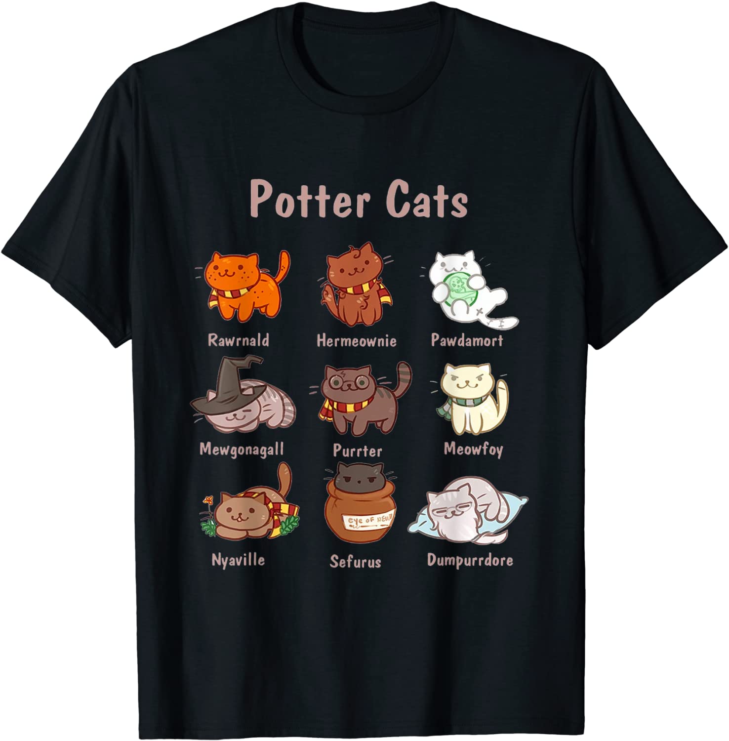 Potter Cats Shirt Potter Cats Shirt