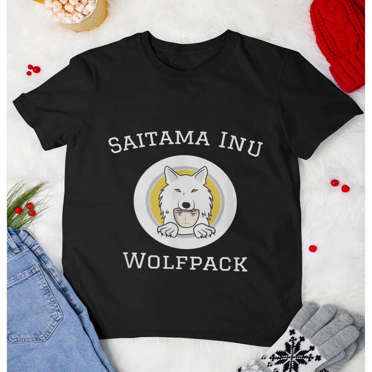 Saitama Inu To Wolfpack Shirt Saitama Inu To Wolfpack Shirt