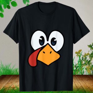 Happy Thanksgiving Turkey Face Shirt