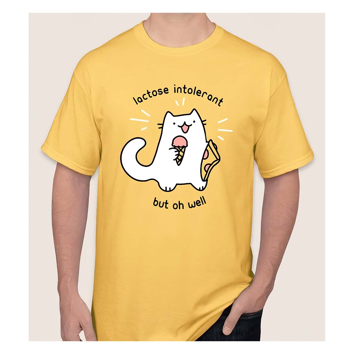 Lactose Intolerant But Oh Well Shirt Lactose Intolerant But Oh Well Shirt