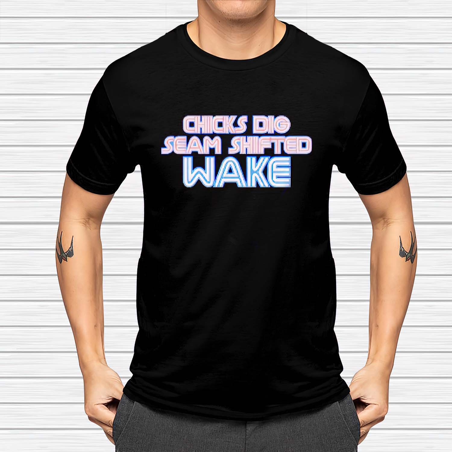Chicks Dig Seam Shifted Wake Shirt Chicks Dig Seam Shifted Wake Shirt