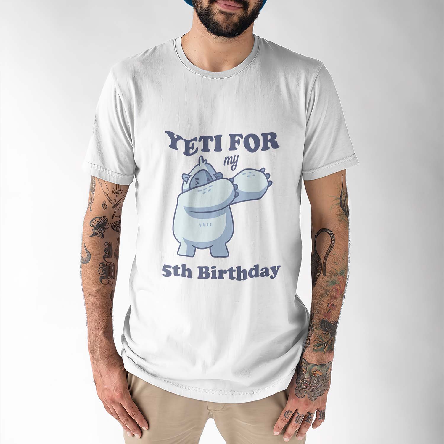 Yeti For My 5Th Birthday Shirt Yeti For My 5Th Birthday Shirt
