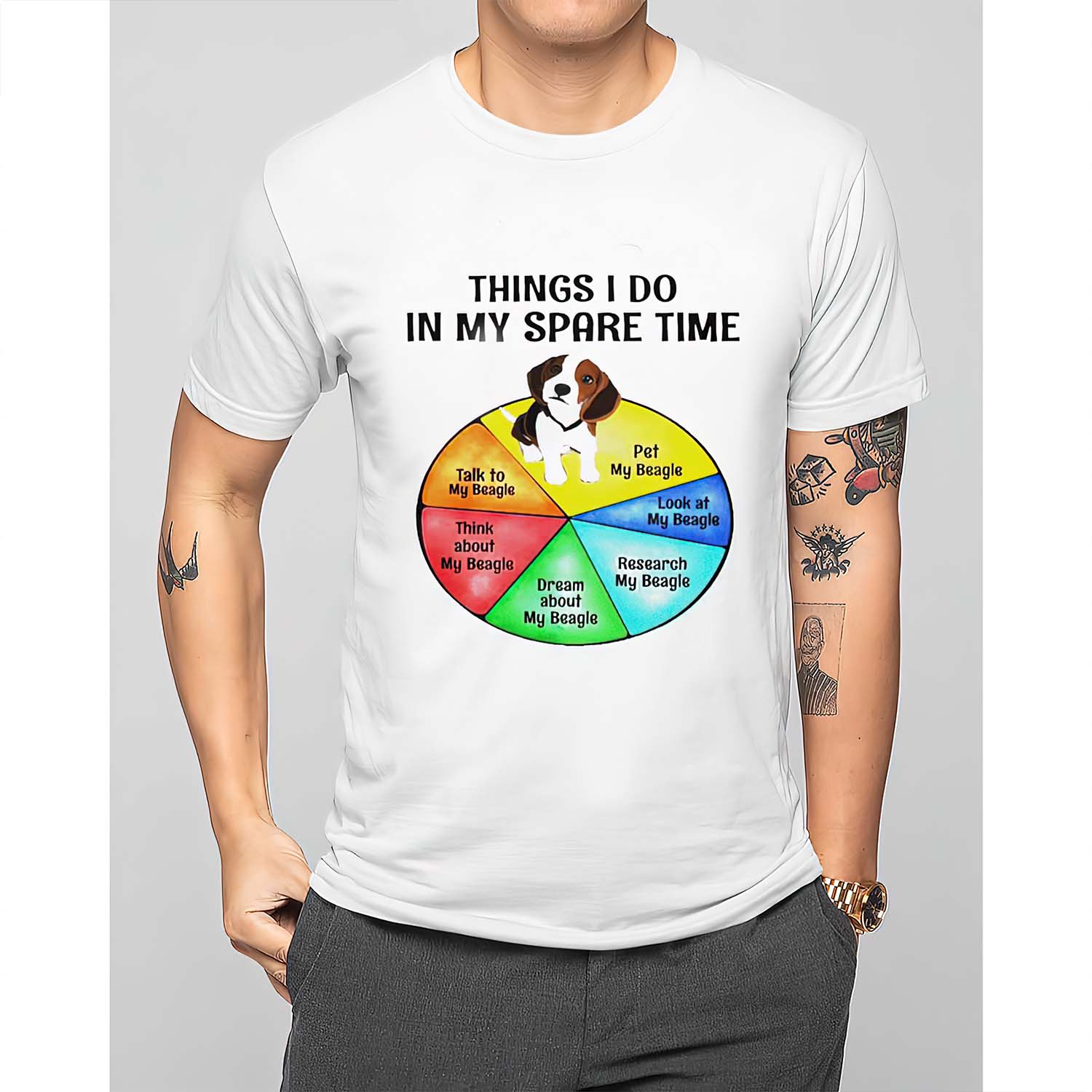 Beagle Things I Do In My Spare Time Shirt Beagle Things I Do In My Spare Time Shirt
