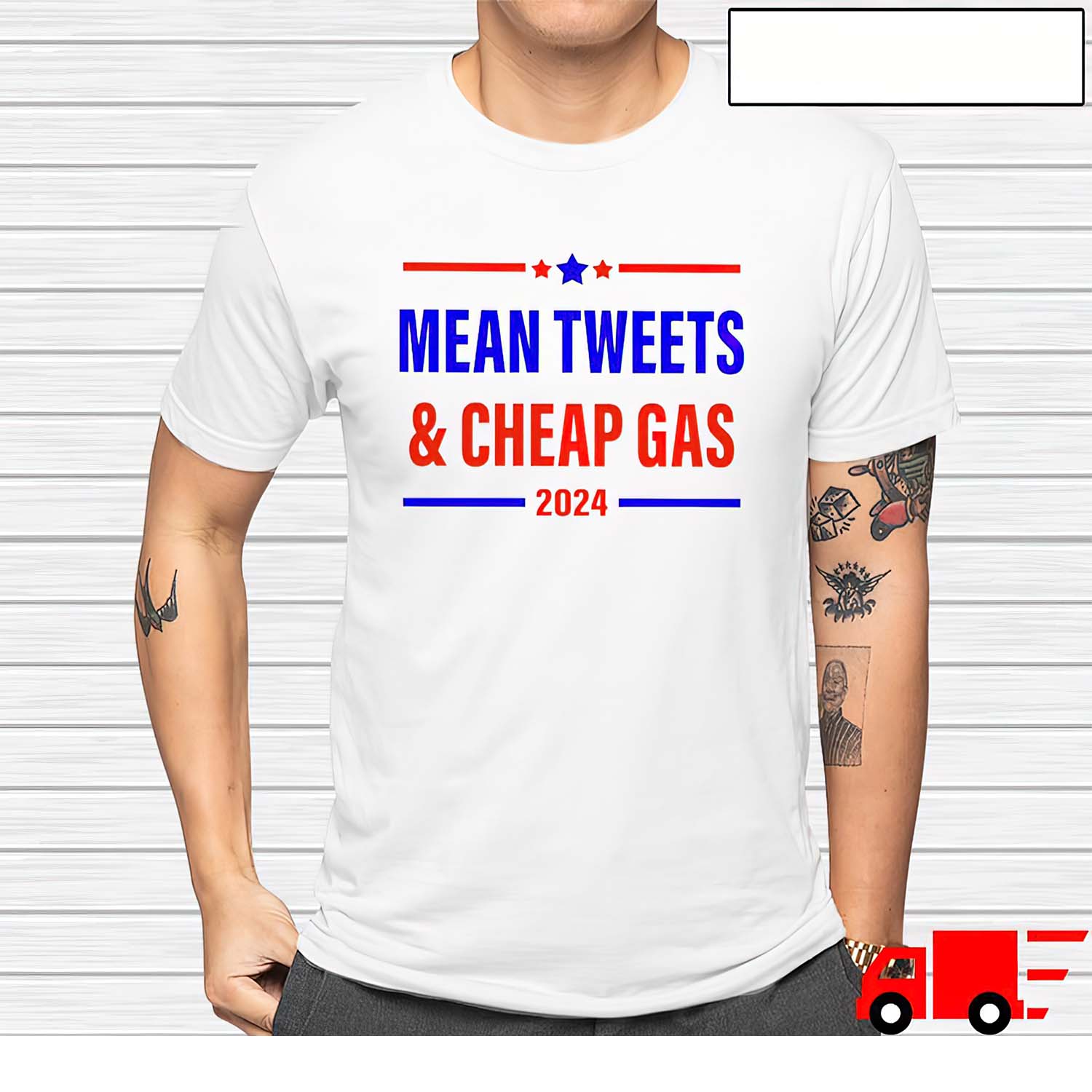 Mean Tweets And Cheap Gas 2024 Shirt Mean Tweets And Cheap Gas 2024 Shirt