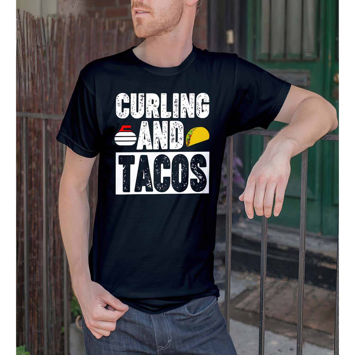 Curling And Tacos Shirt