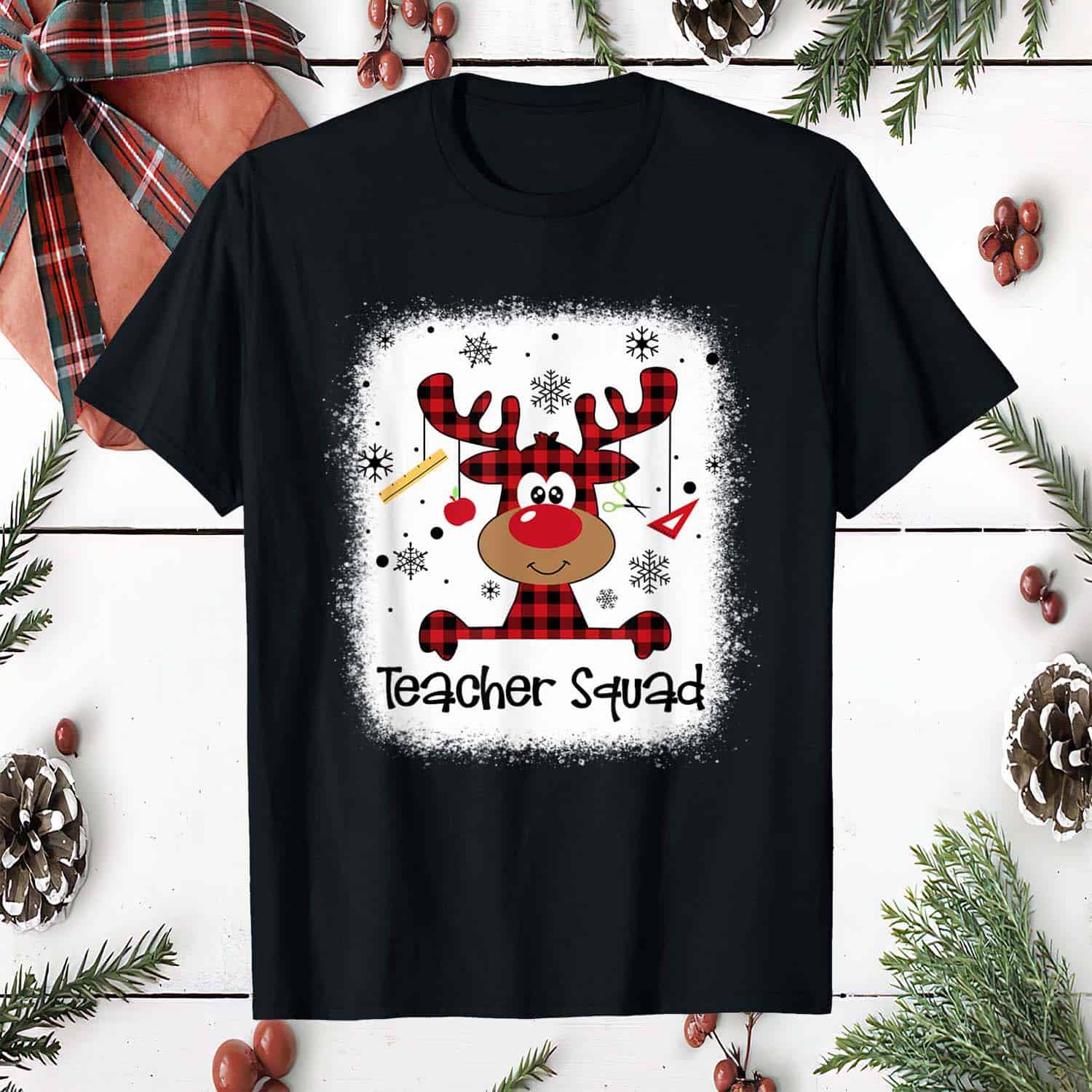 Reindeer Teacher Squad Christmas Shirt Reindeer Teacher Squad Christmas Shirt