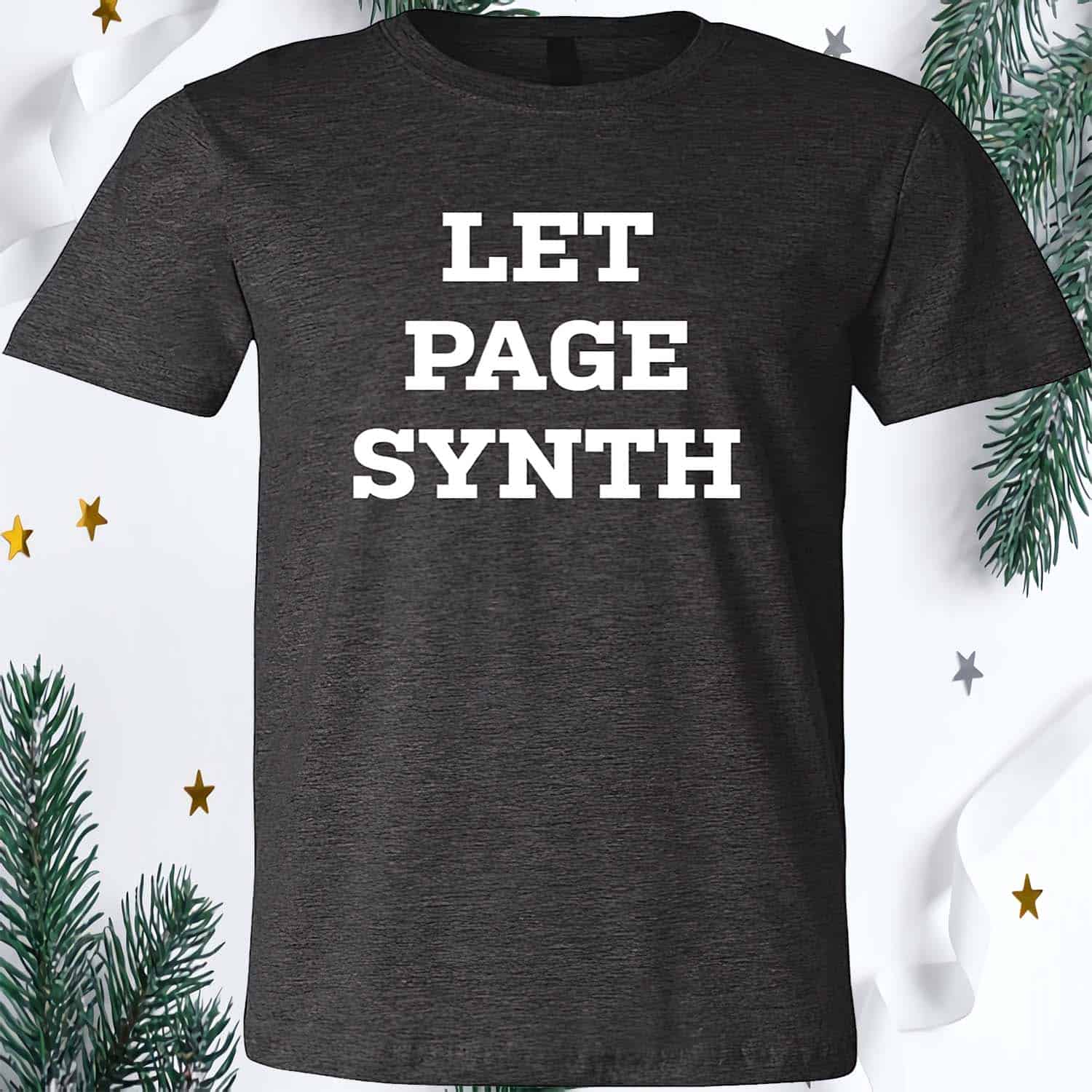 Let Page Synth Shirt Let Page Synth Shirt