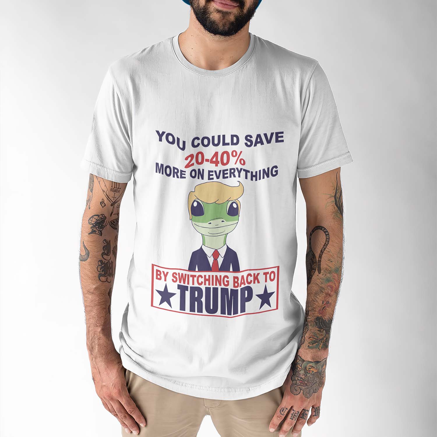 Trump You Could Save 20-40% More On Everything By Switching Back To Shirt Trump You Could Save 20-40% More On Everything By Switching Back To Shirt