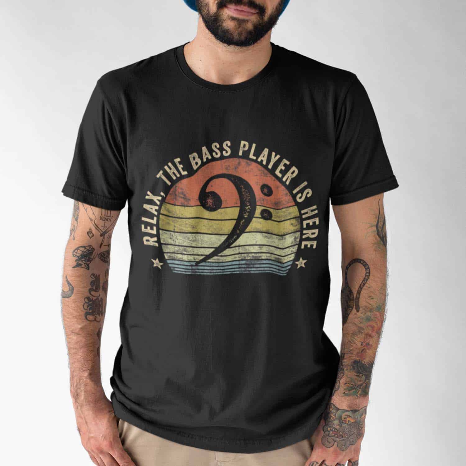 Relax The Bass Player Is Here Vintage Shirt Relax The Bass Player Is Here Vintage Shirt