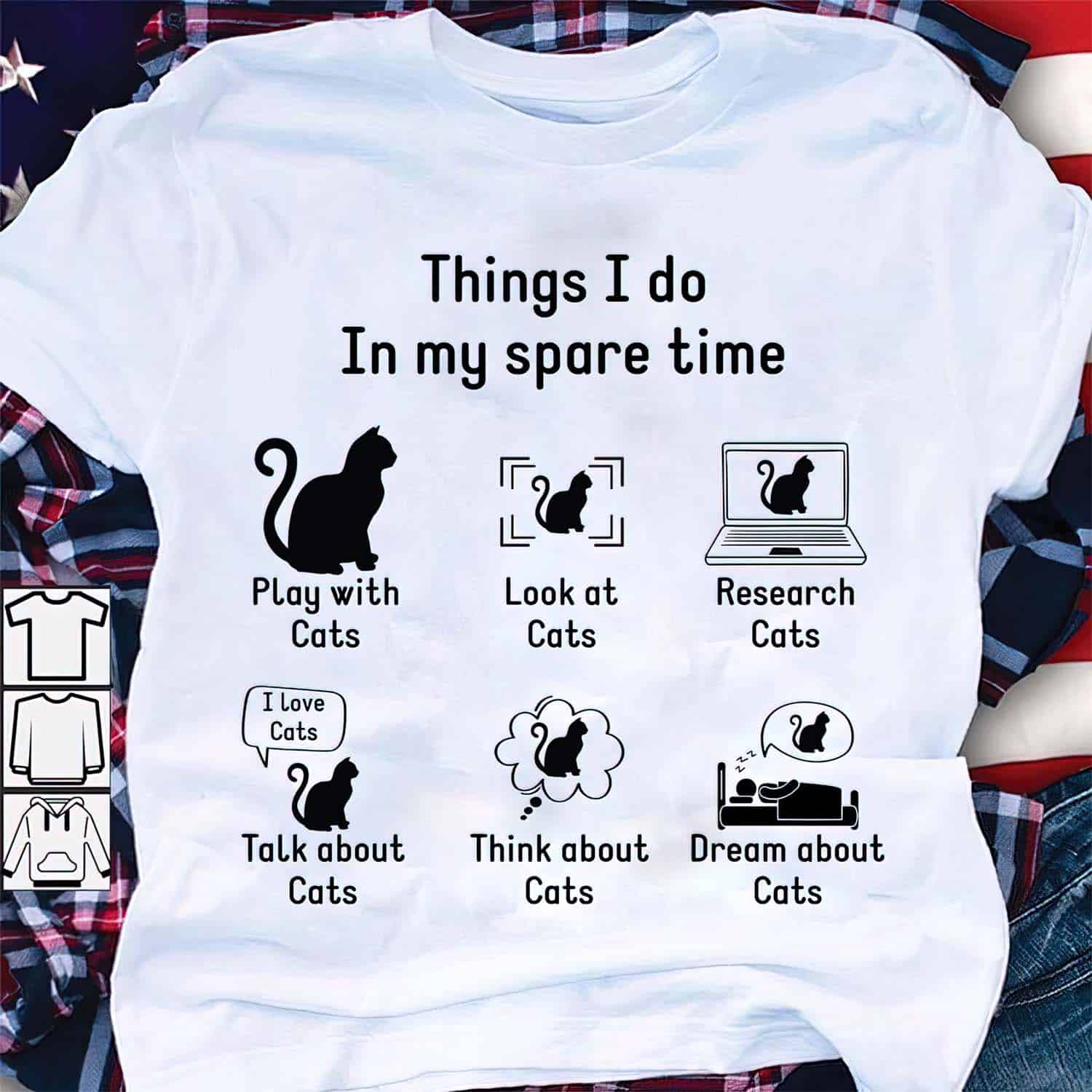 Cat Thing I Do In My Spare Time Shirt Cat Thing I Do In My Spare Time Shirt