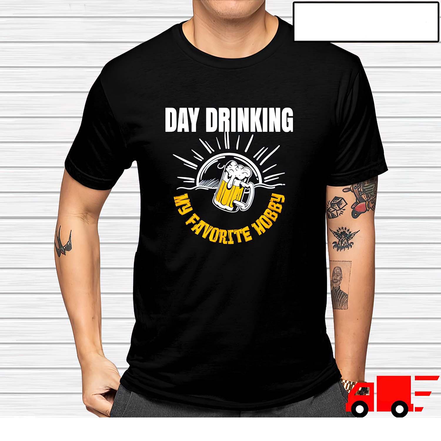 Day Drinking My Favorite Hobby Beer Shirt