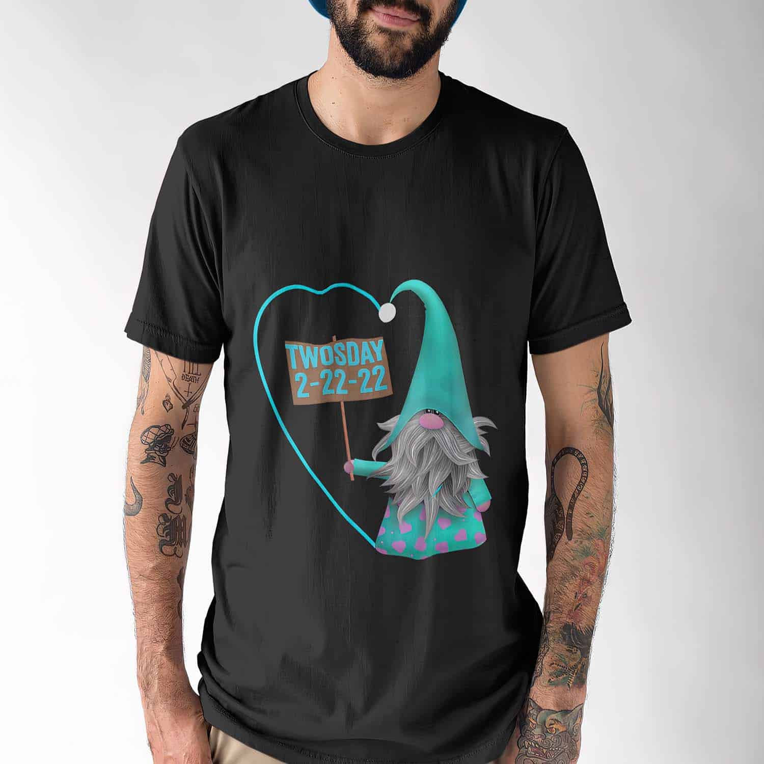 Twosday Tuesday February 22Nd 2022 Gnome Shirt Twosday Tuesday February 22Nd 2022 Gnome Shirt
