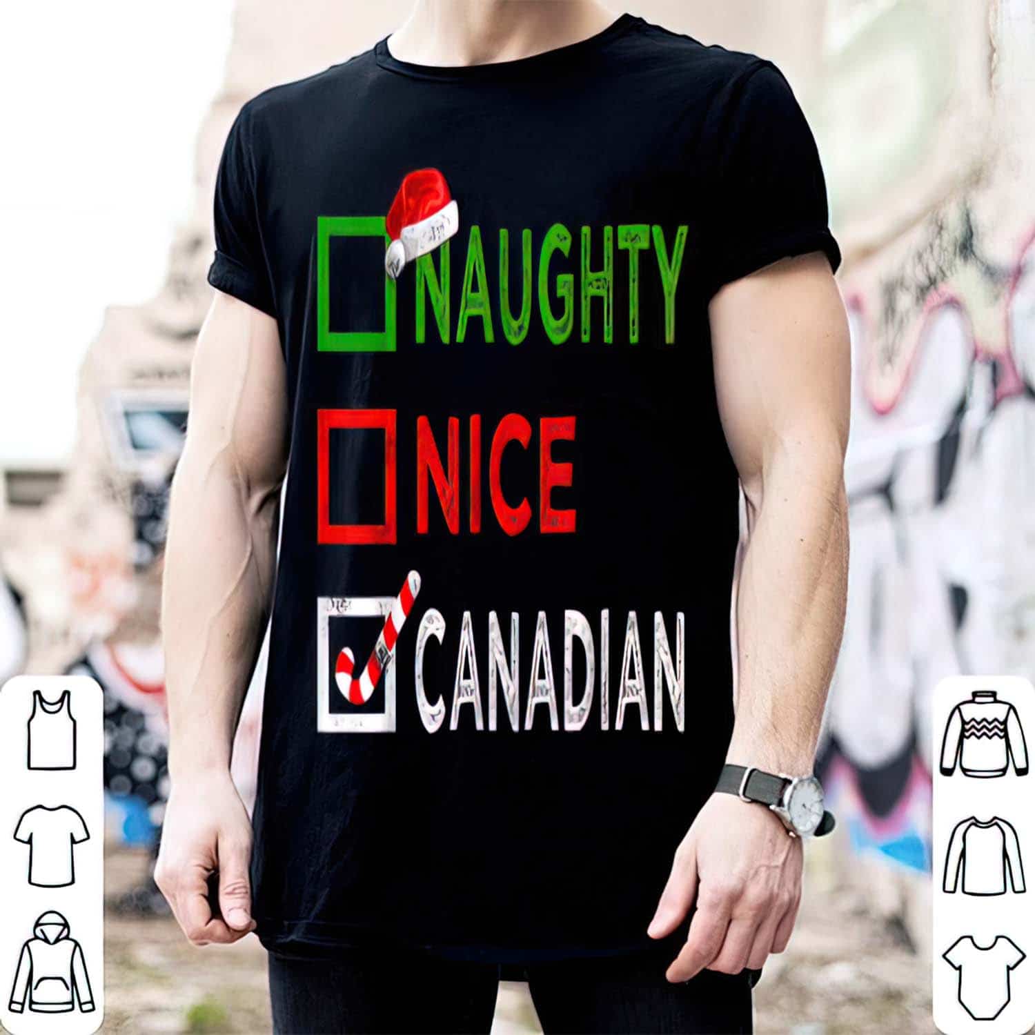 Naughty Nice Canadian Shirt Naughty Nice Canadian Shirt